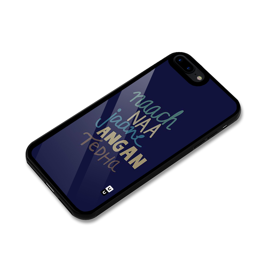 Dance Words Glass Back Case for iPhone 8 Plus