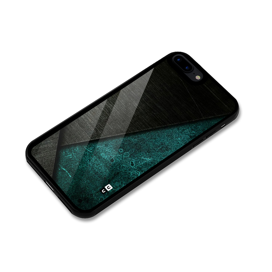 Dark Olive Green Glass Back Case for iPhone 8 Plus