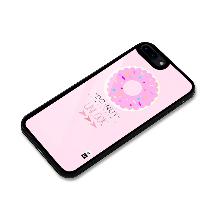 Do-Nut Unlock Glass Back Case for iPhone 8 Plus