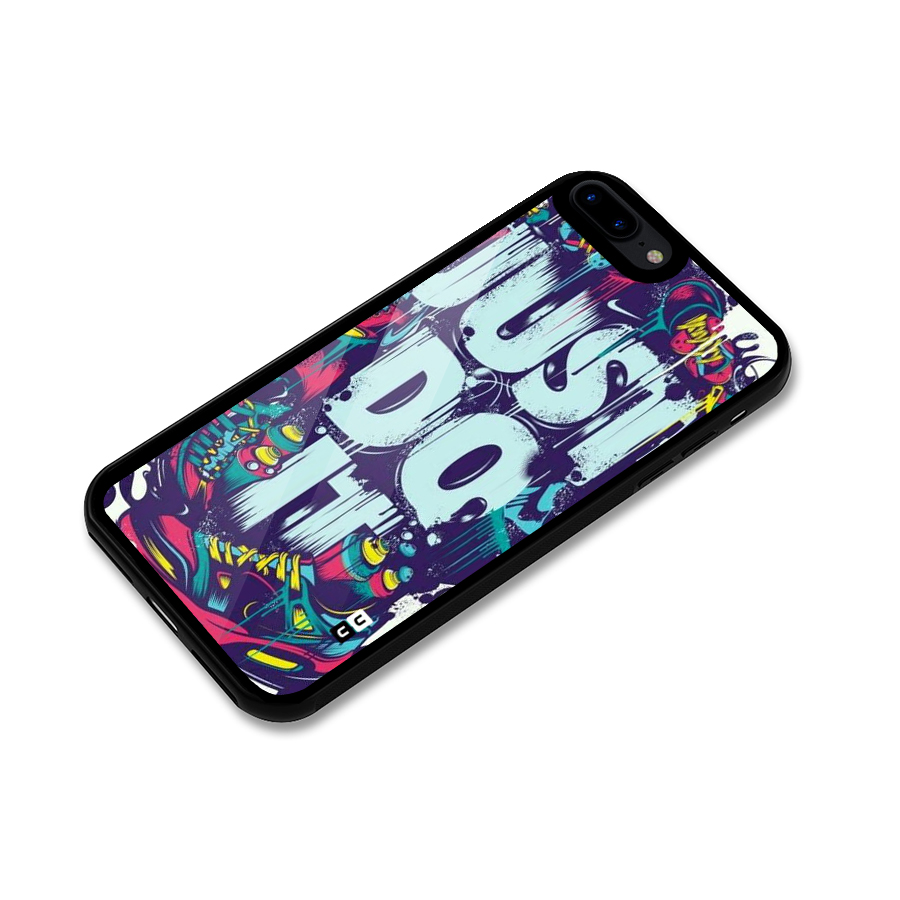 Do It Abstract Glass Back Case for iPhone 8 Plus