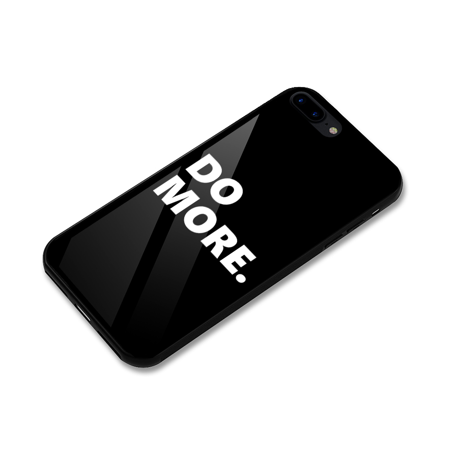 Do More Glass Back Case for iPhone 8 Plus