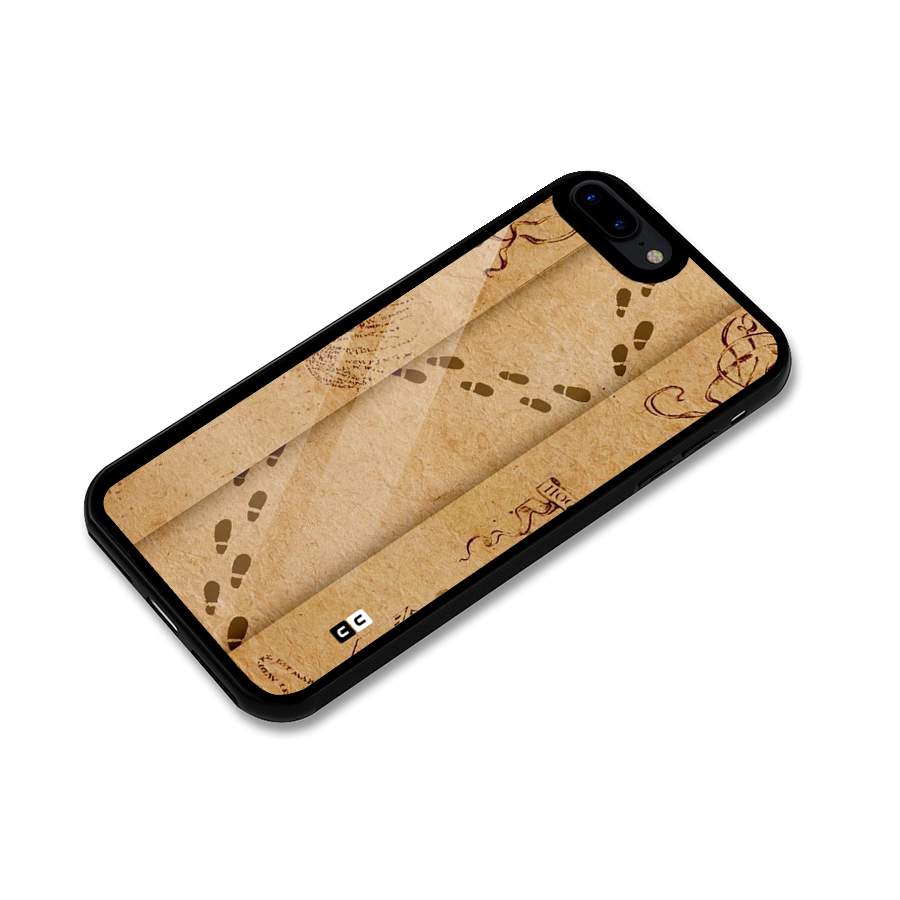 Footsteps Glass Back Case for iPhone 8 Plus