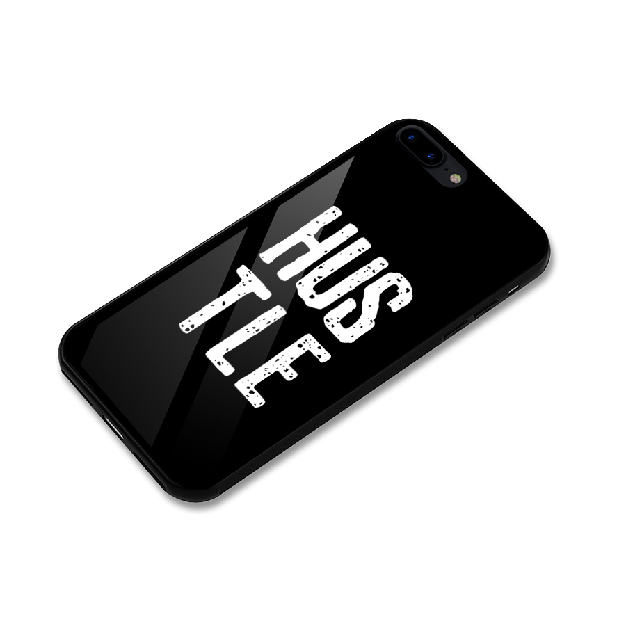 Hustle Glass Back Case for iPhone 8 Plus