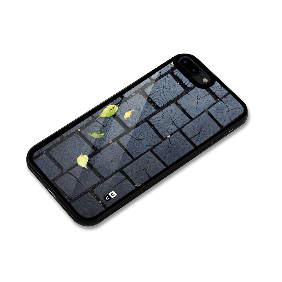 Leaf On Floor Glass Back Case for iPhone 8 Plus