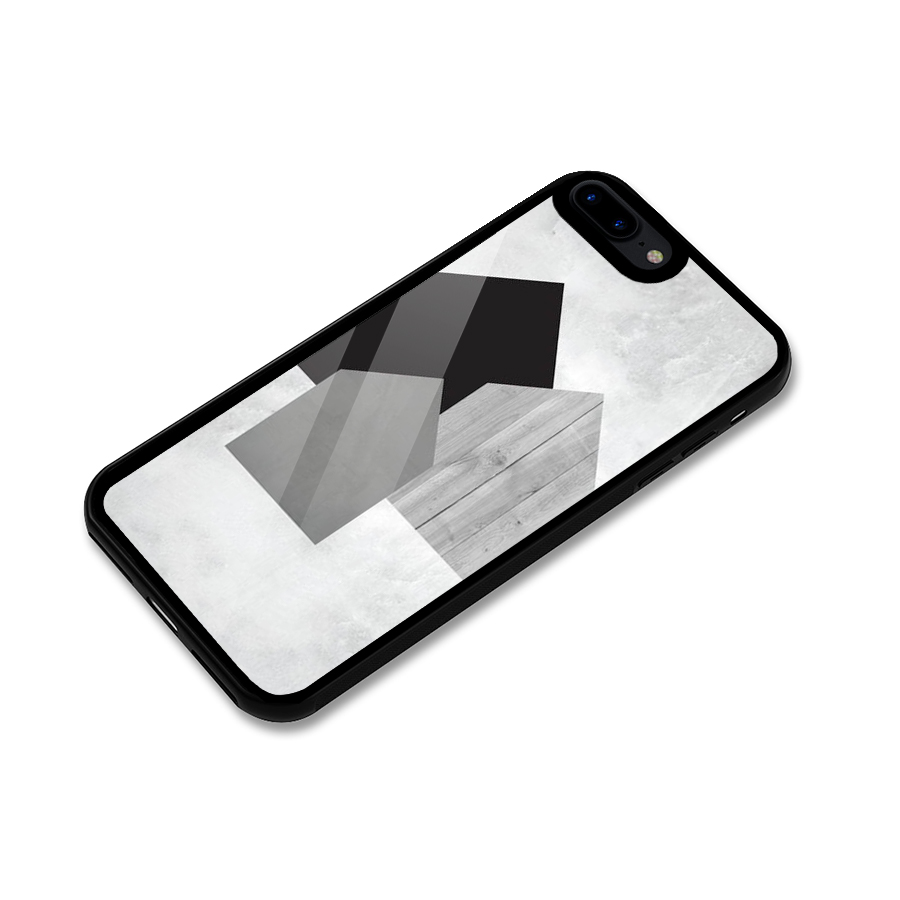 Marble Poster Glass Back Case for iPhone 8 Plus