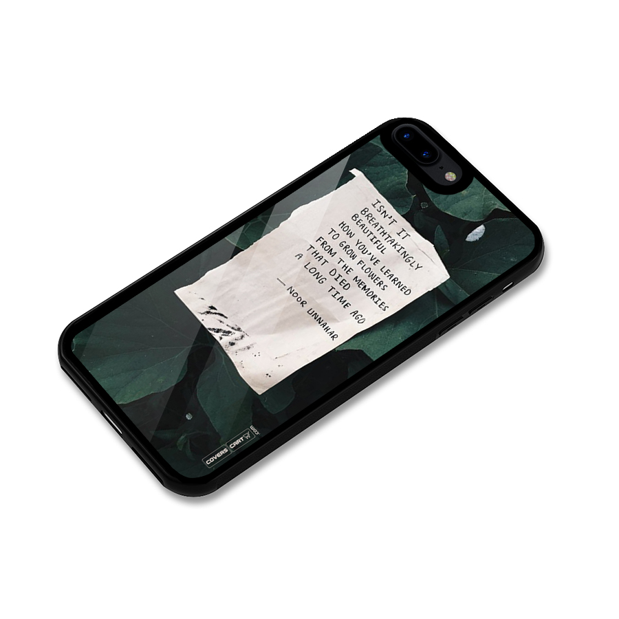 Memories Glass Back Case for iPhone 8 Plus
