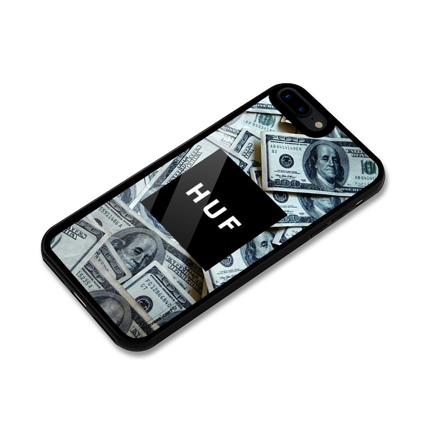 Money Life Glass Back Case for iPhone 8 Plus
