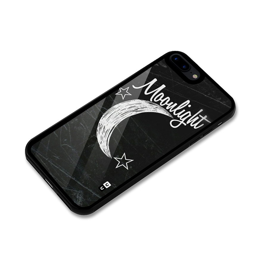 Moon Light Glass Back Case for iPhone 8 Plus