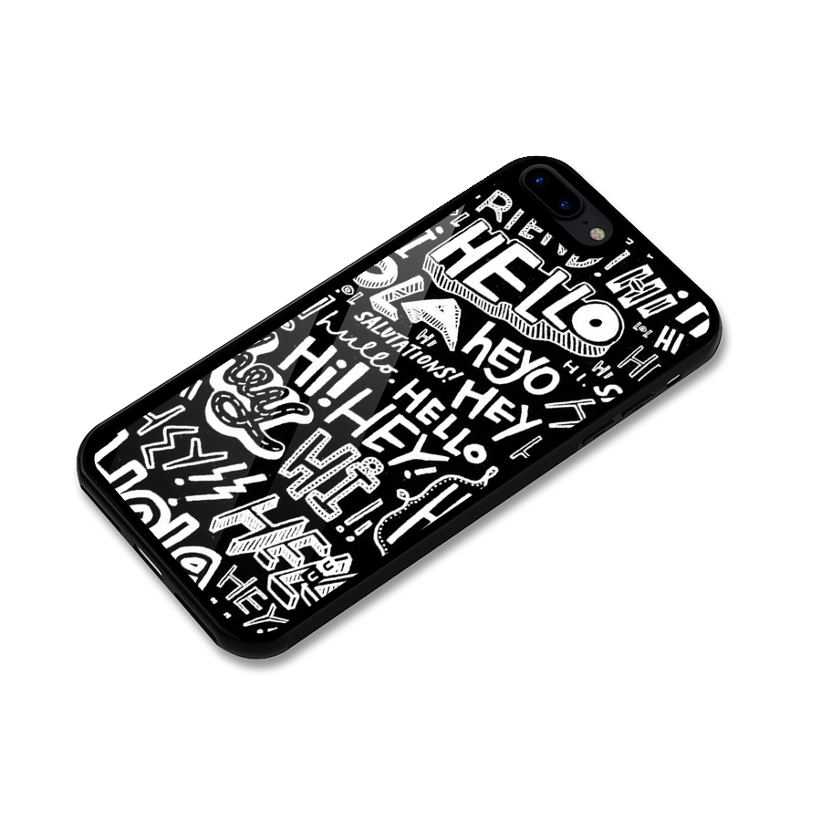 My Friend Glass Back Case for iPhone 8 Plus