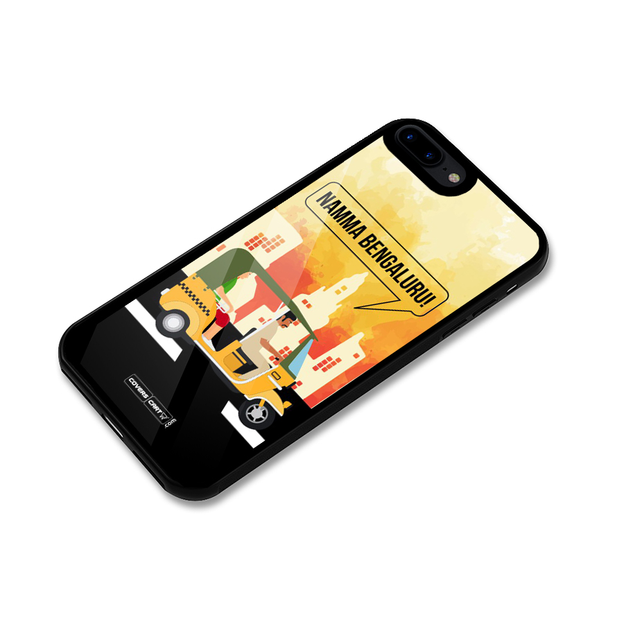 Namma Bengaluru Glass Back Case for iPhone 8 Plus