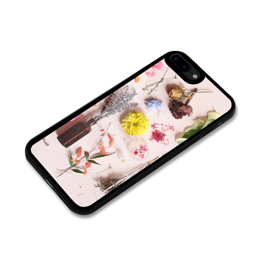 Old Petals Glass Back Case for iPhone 8 Plus