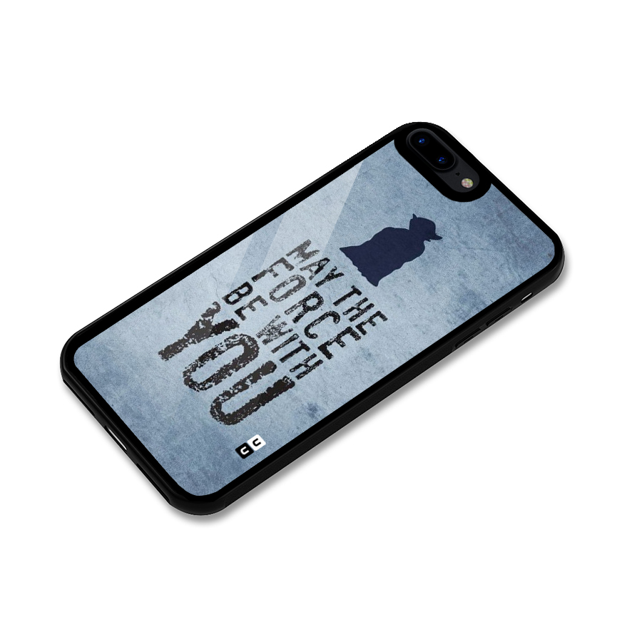 Power With You Glass Back Case for iPhone 8 Plus