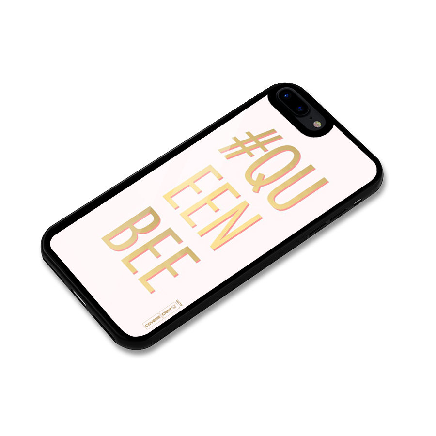 Queen Bee Glass Back Case for iPhone 8 Plus
