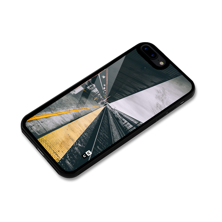 Railway Track Glass Back Case for iPhone 8 Plus