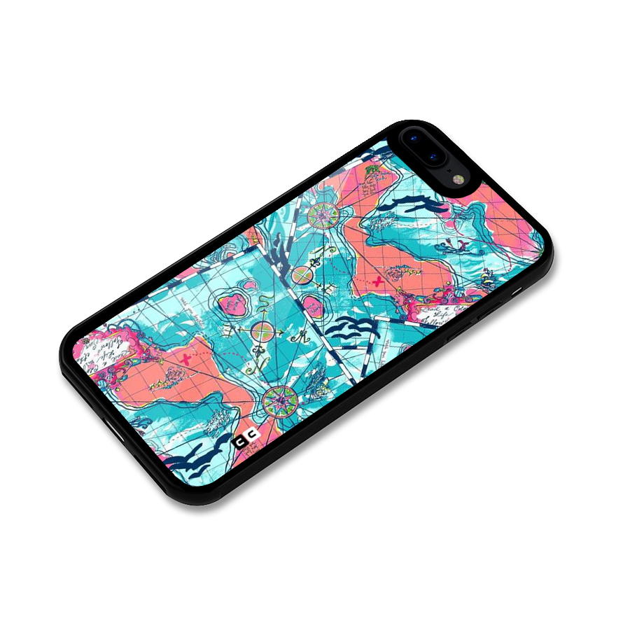 Sea Adventure Glass Back Case for iPhone 8 Plus