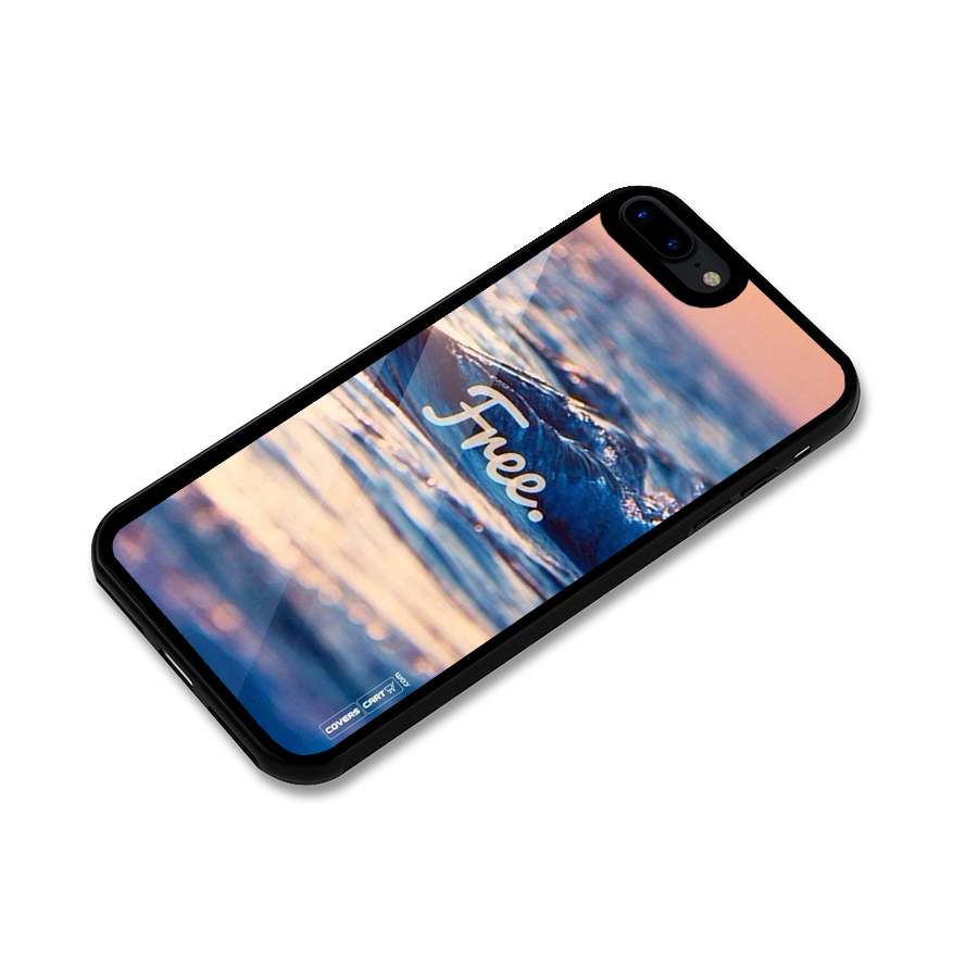 Set Yourself Free Glass Back Case for iPhone 8 Plus