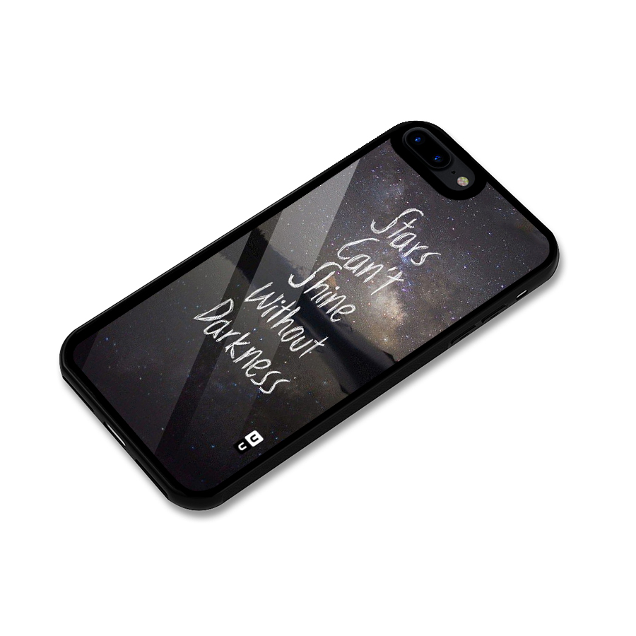 Stars Shine Glass Back Case for iPhone 8 Plus