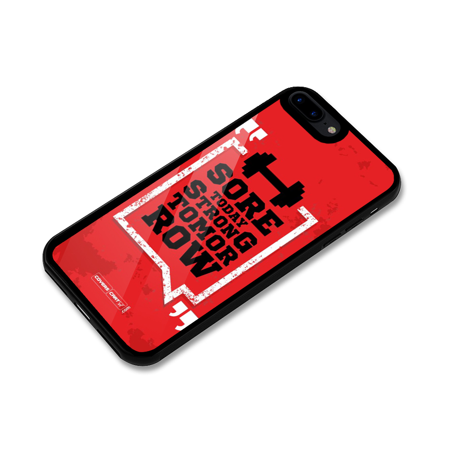 Stay Strong Glass Back Case for iPhone 8 Plus