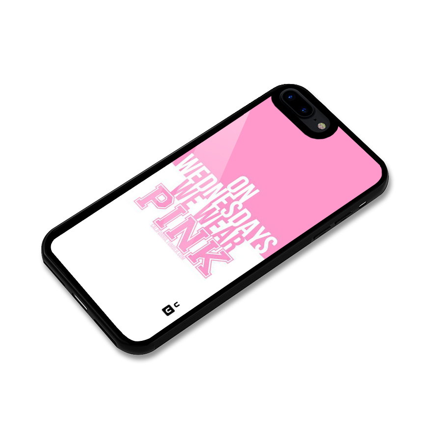 Wear Pink Glass Back Case for iPhone 8 Plus