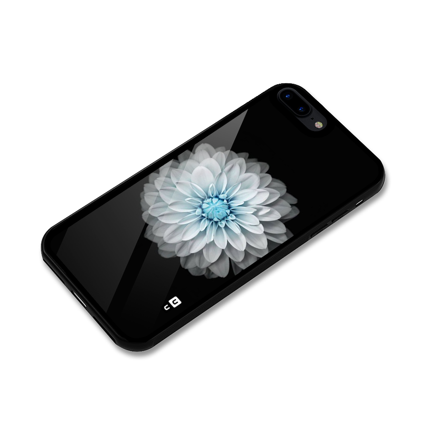 White Bloom Glass Back Case for iPhone 8 Plus