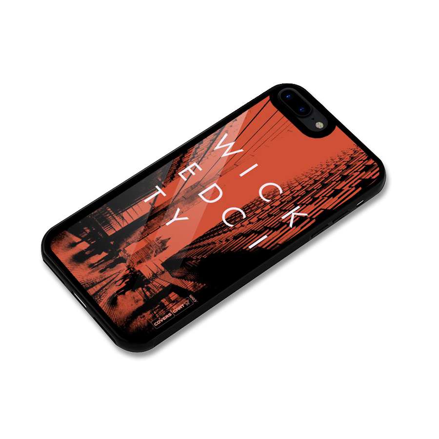 Wicked City Glass Back Case for iPhone 8 Plus