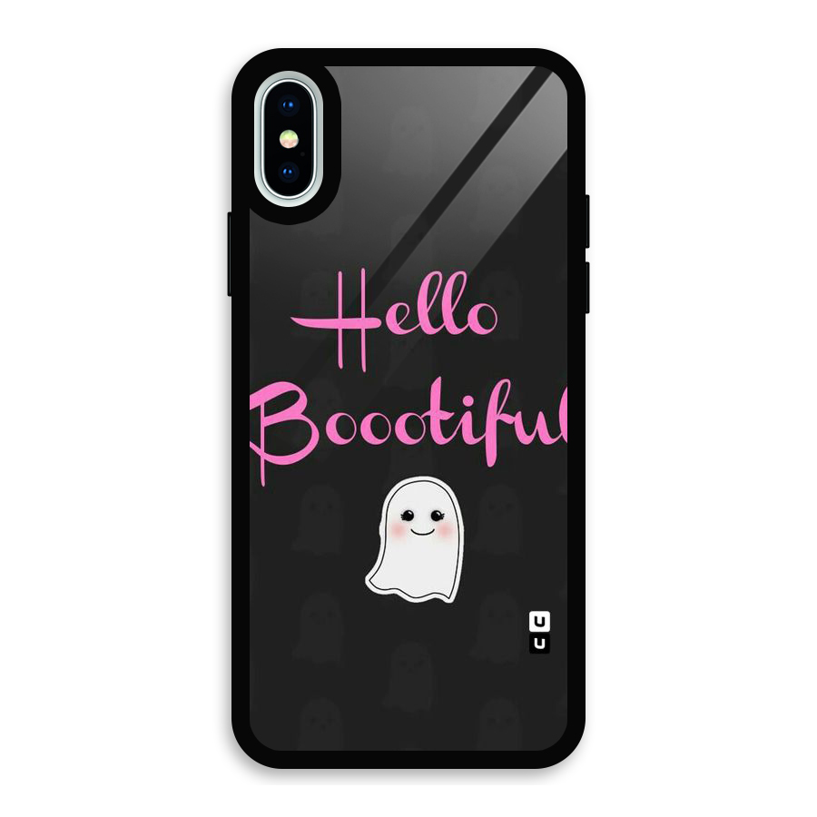 Boootiful Glass Back Case for iPhone X