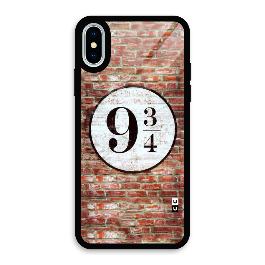 Brick Bang Glass Back Case for iPhone X
