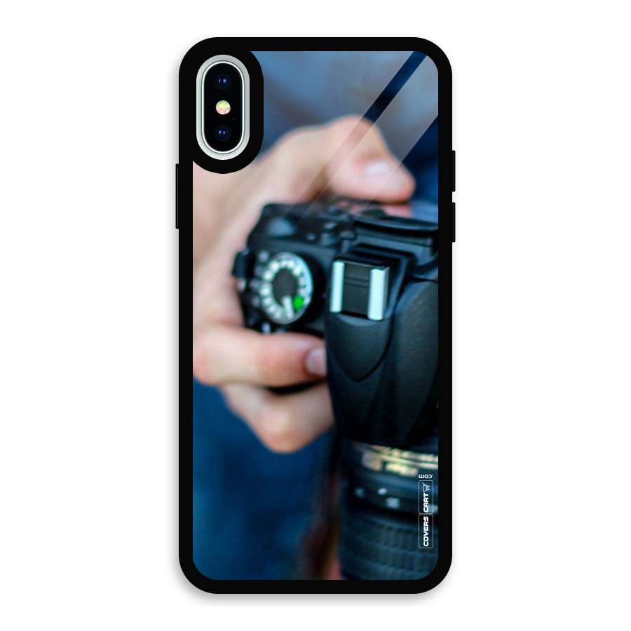 Camera Love Glass Back Case for iPhone X