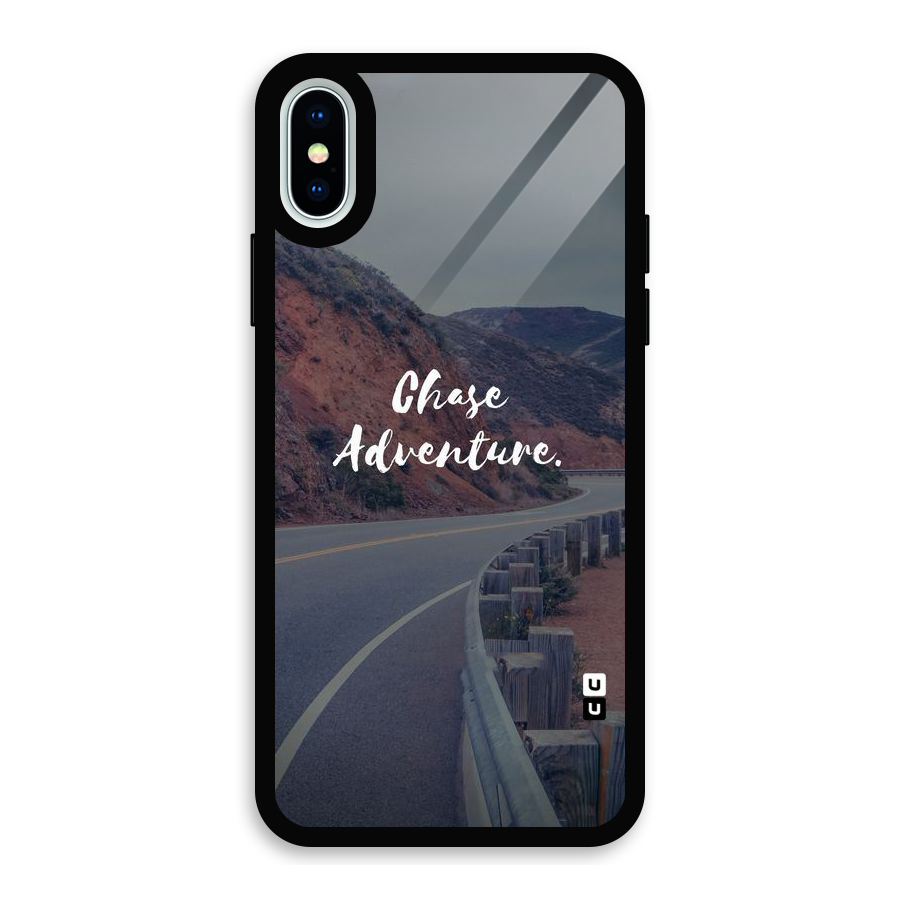 Chase Adventure Glass Back Case for iPhone X