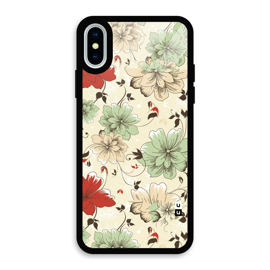 Decent Design Glass Back Case for iPhone X