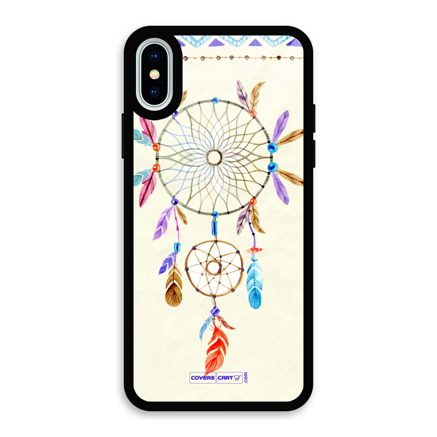 Dream Catcher Glass Back Case for iPhone X