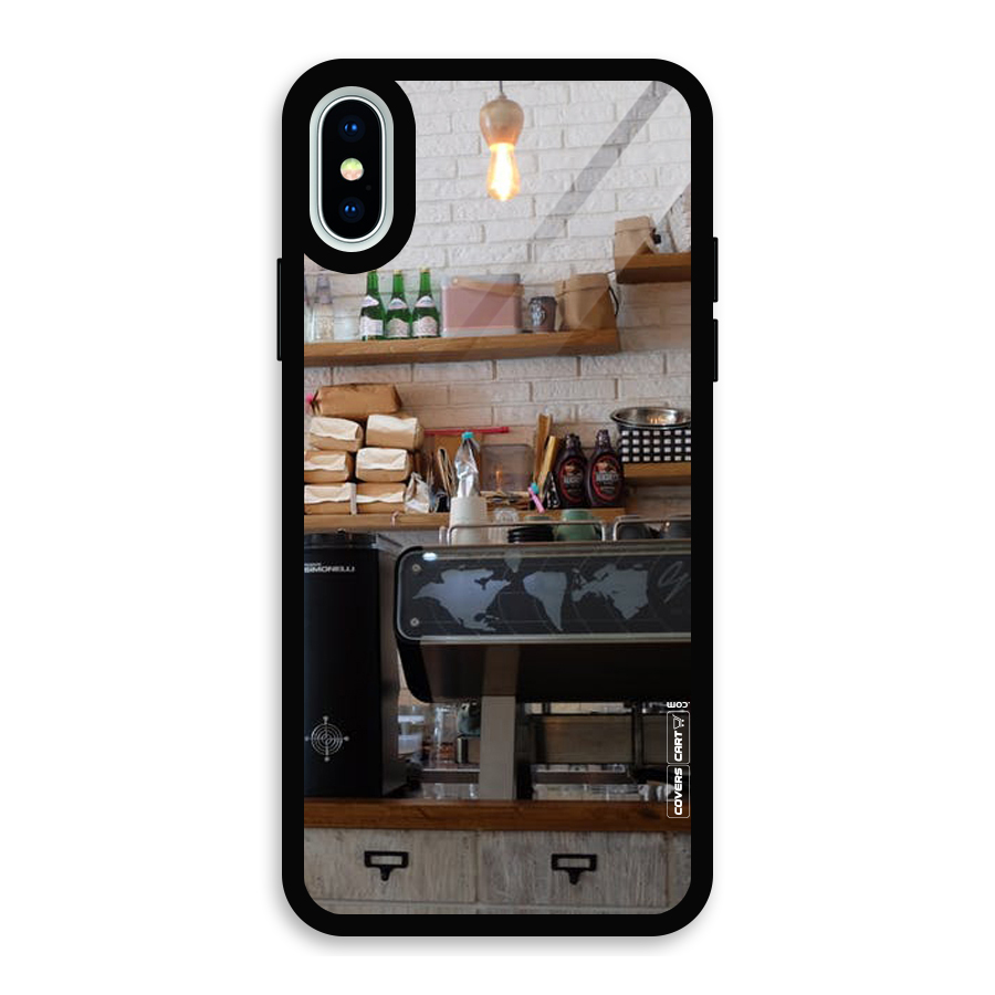 Fresh Brews Glass Back Case for iPhone X