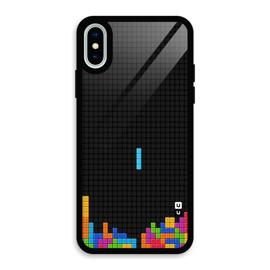 Game Play Glass Back Case for iPhone X