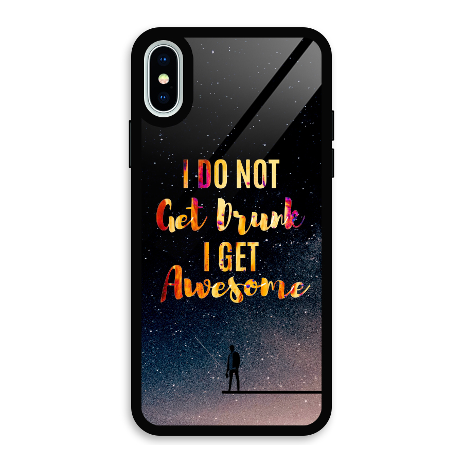 Get Awesome Glass Back Case for iPhone X
