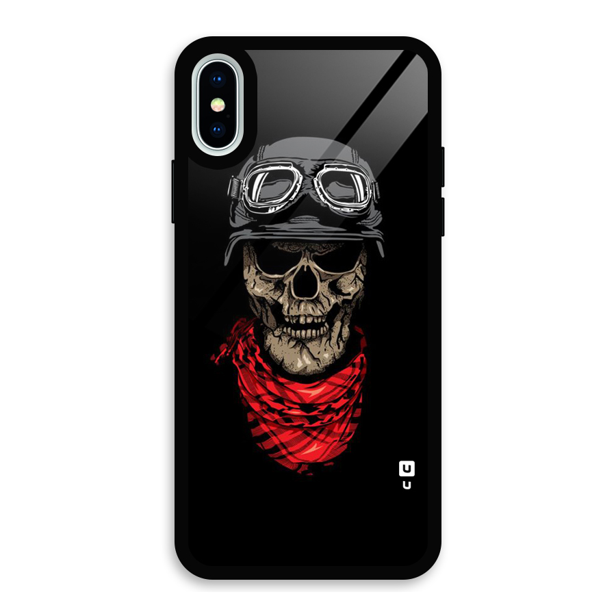 Ghost Swag Glass Back Case for iPhone X
