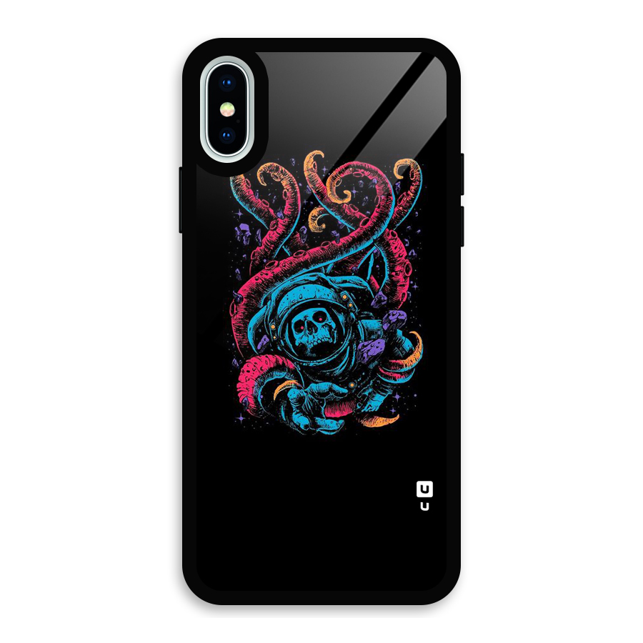 Ghost Tails Glass Back Case for iPhone X