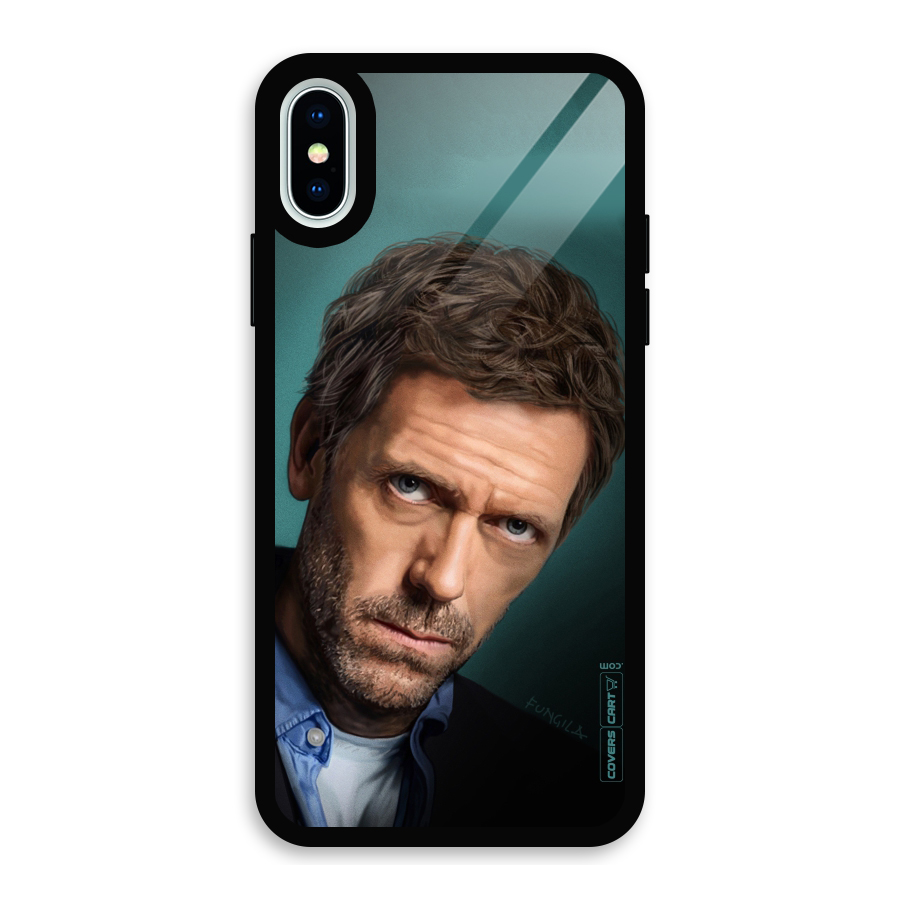 House MD Glass Back Case for iPhone X
