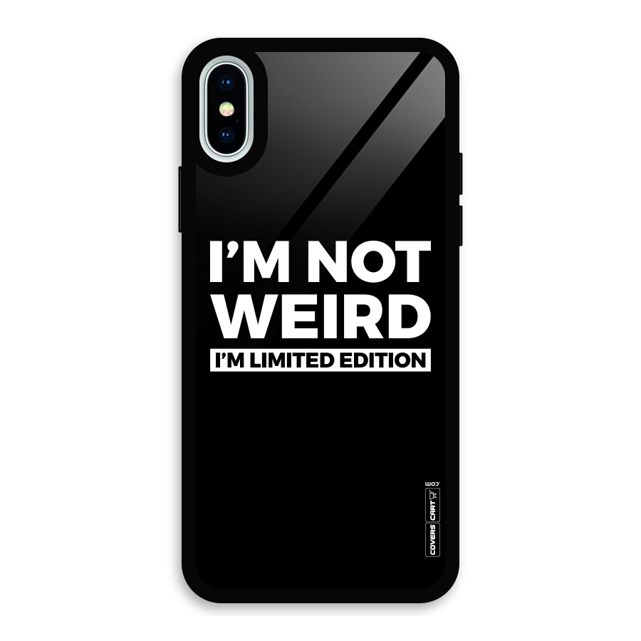 Limited Edition Glass Back Case for iPhone X
