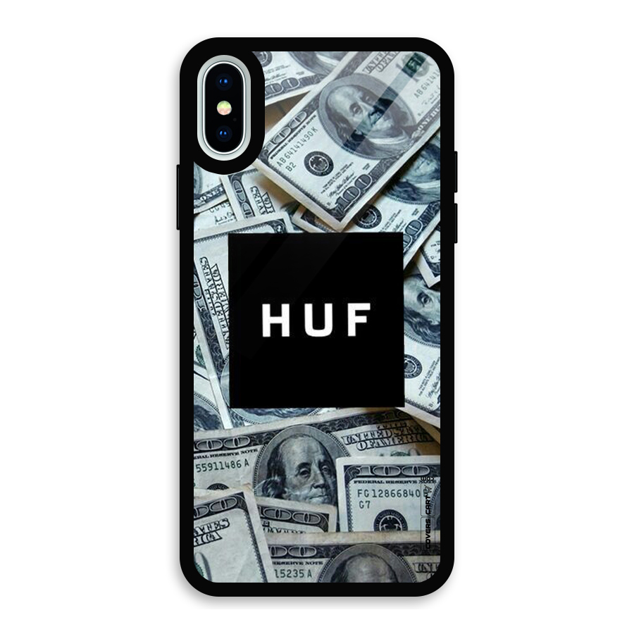 Money Life Glass Back Case for iPhone X