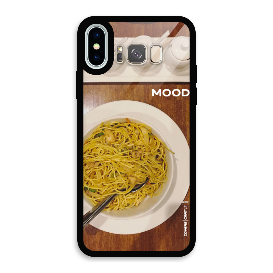 Mood Glass Back Case for iPhone X