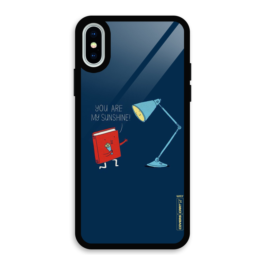 My Sunshine Glass Back Case for iPhone X