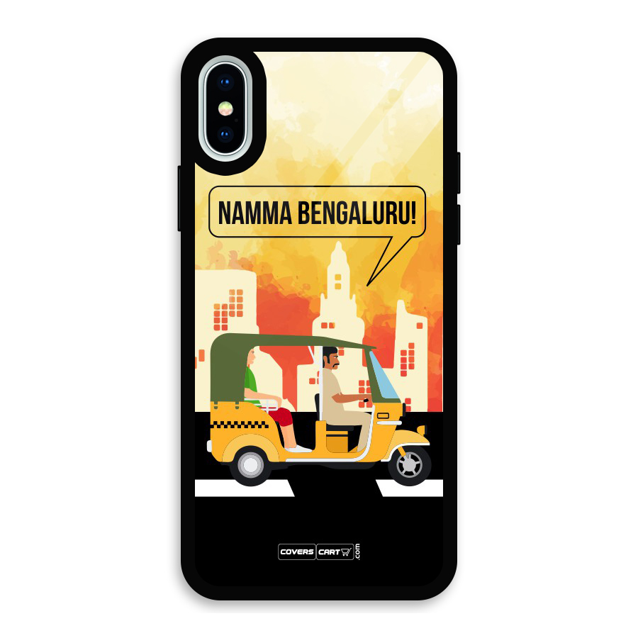 Namma Bengaluru Glass Back Case for iPhone X