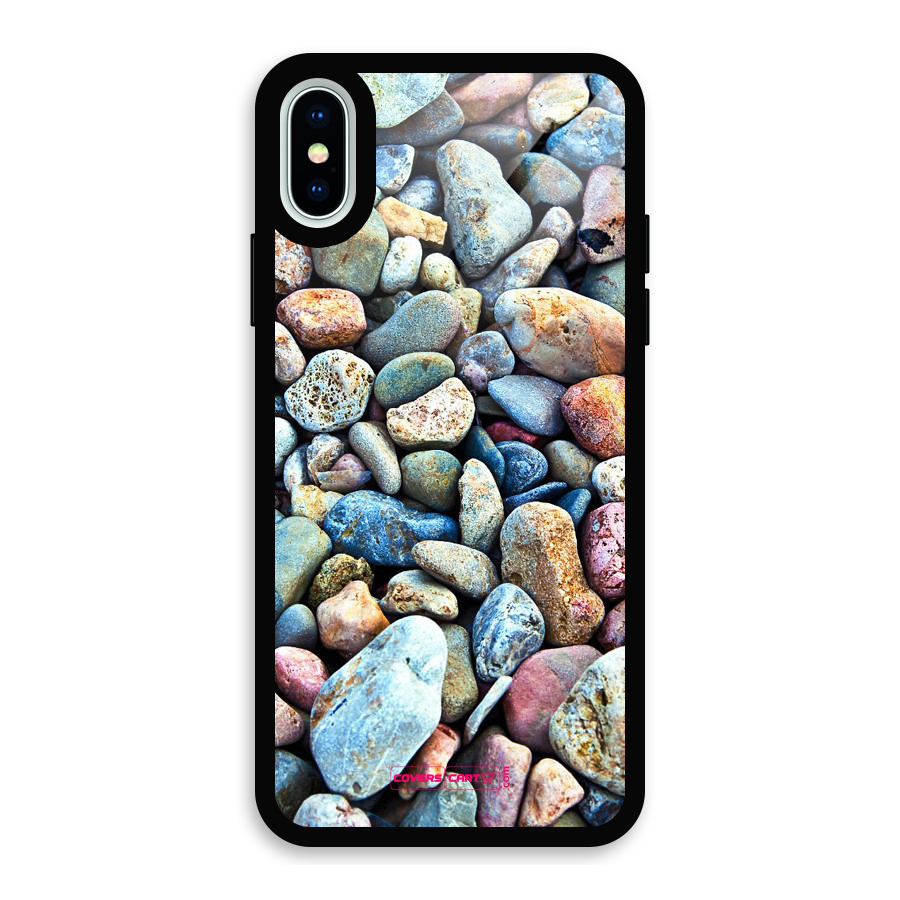 Pebbles Glass Back Case for iPhone X