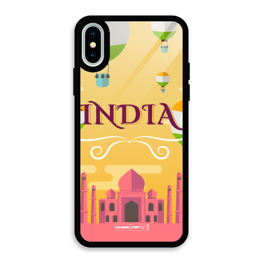 Proud To Be Indian Glass Back Case for iPhone X