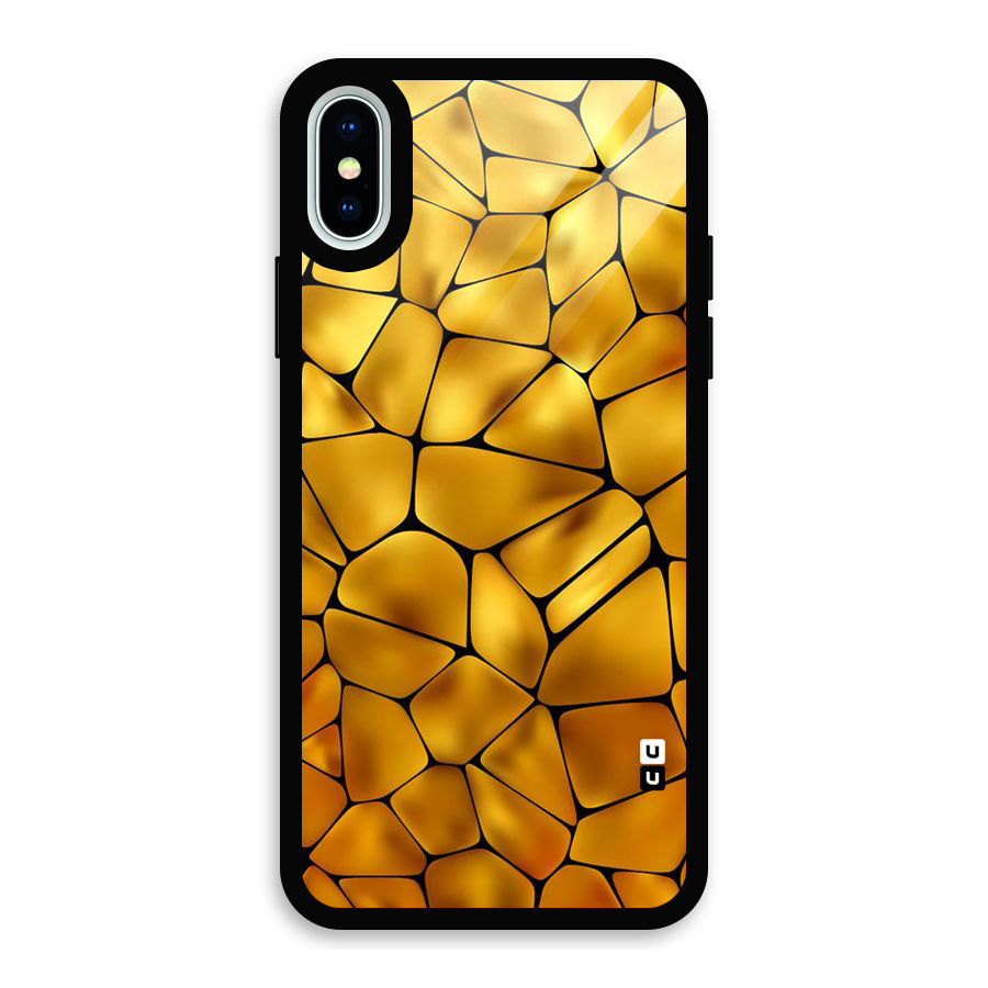 Rich Rocks Glass Back Case for iPhone X
