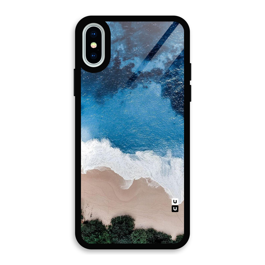 Seaside Glass Back Case for iPhone X