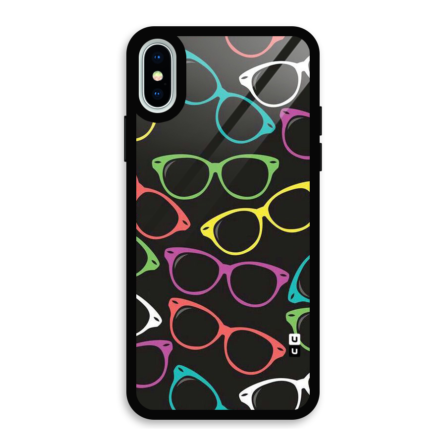 See Colours Glass Back Case for iPhone X