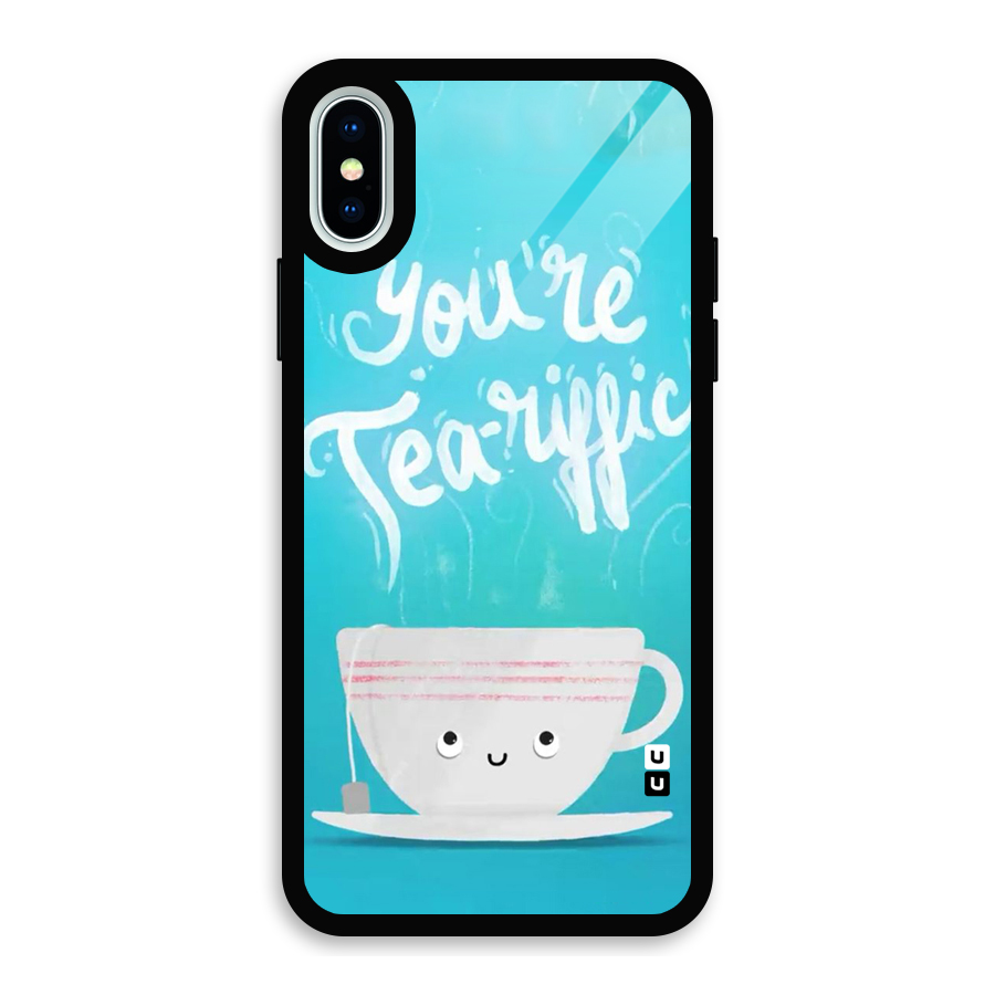 Tea-rific Glass Back Case for iPhone X
