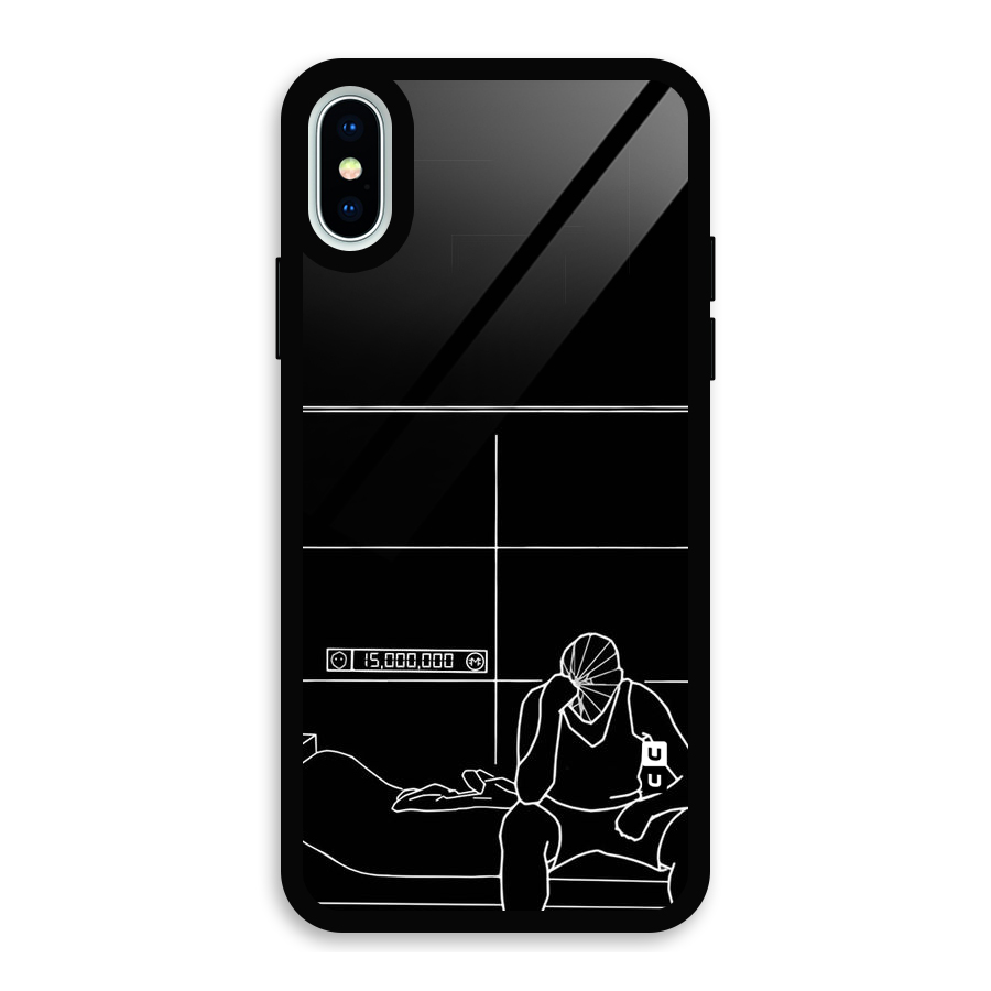 Teen Merits Glass Back Case for iPhone X