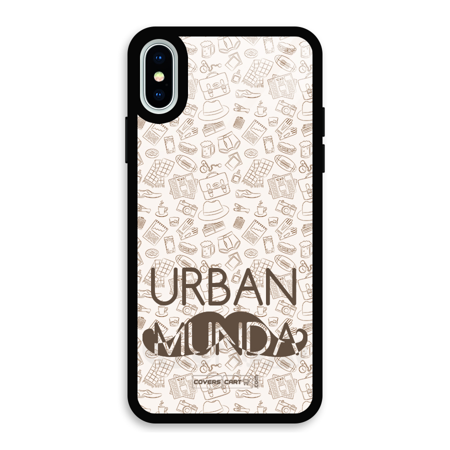 Urban Munda Glass Back Case for iPhone X